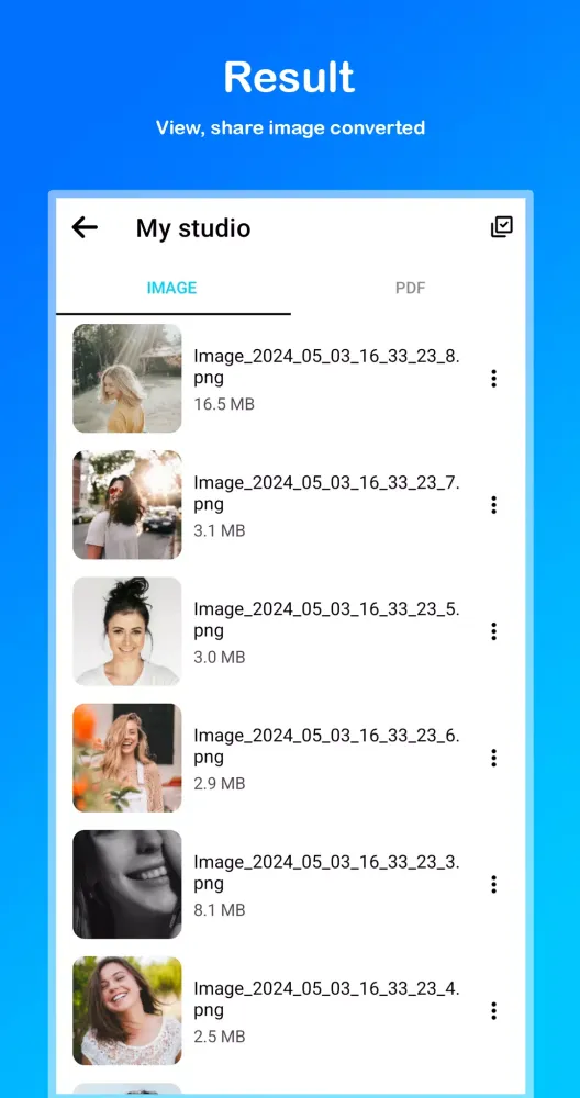 Screenshot di Image Converter