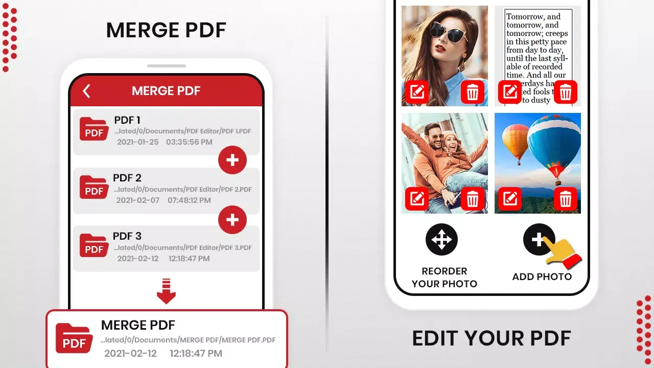 PDF Editor Screenshots