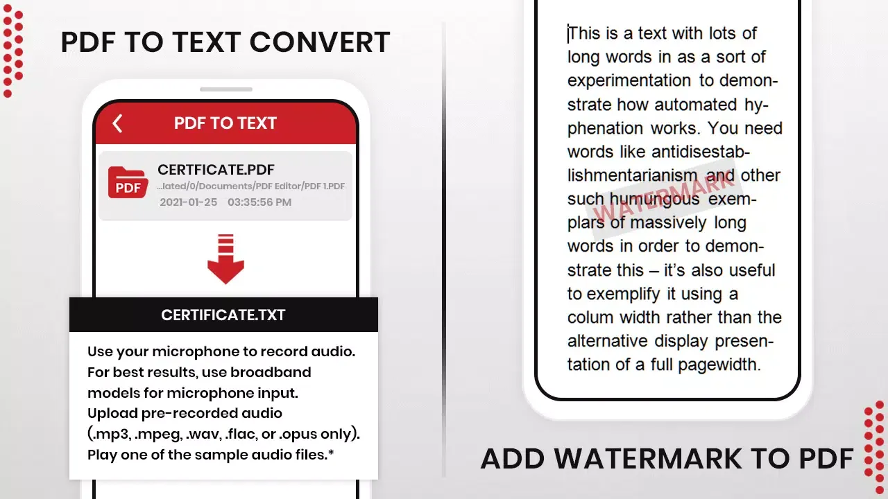 PDF Editor Screenshots