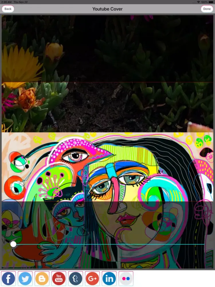 Скриншоты Image Crop Cover Photo resizer iPad 