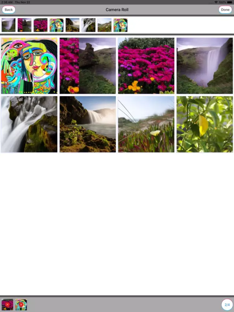 Скриншоты Image Crop Cover Photo resizer iPad 