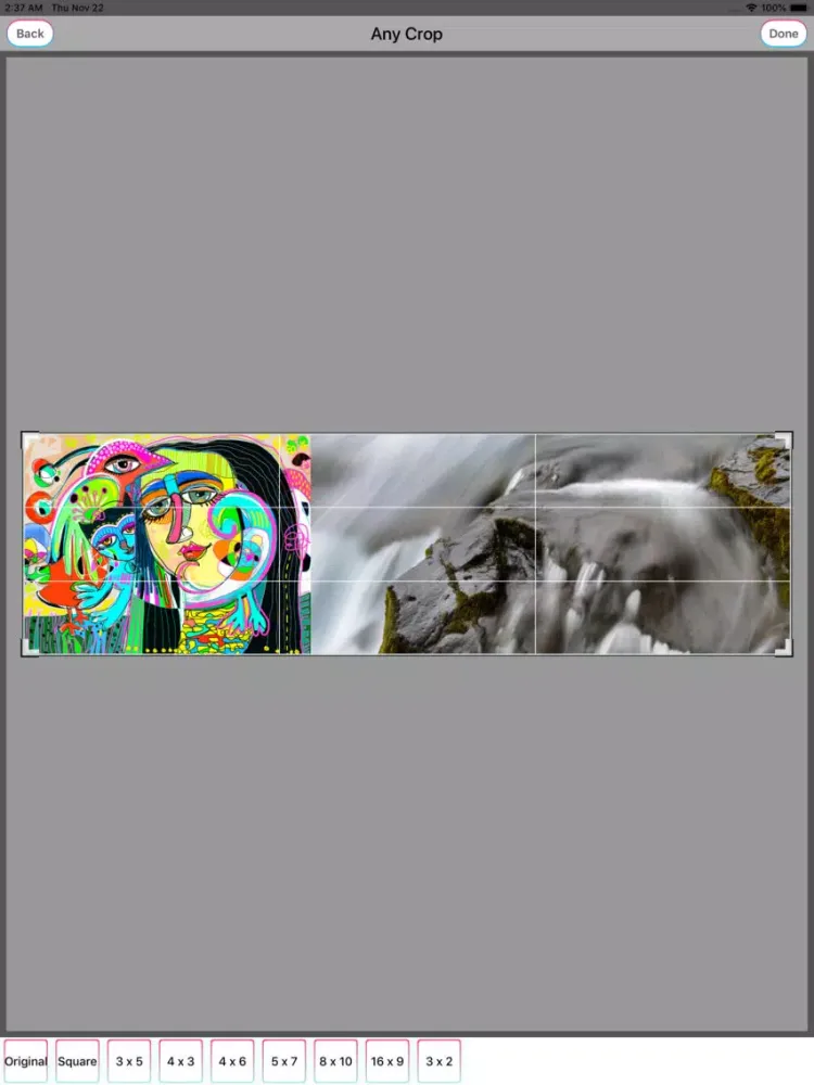 Скриншоты Image Crop Cover Photo resizer iPad 