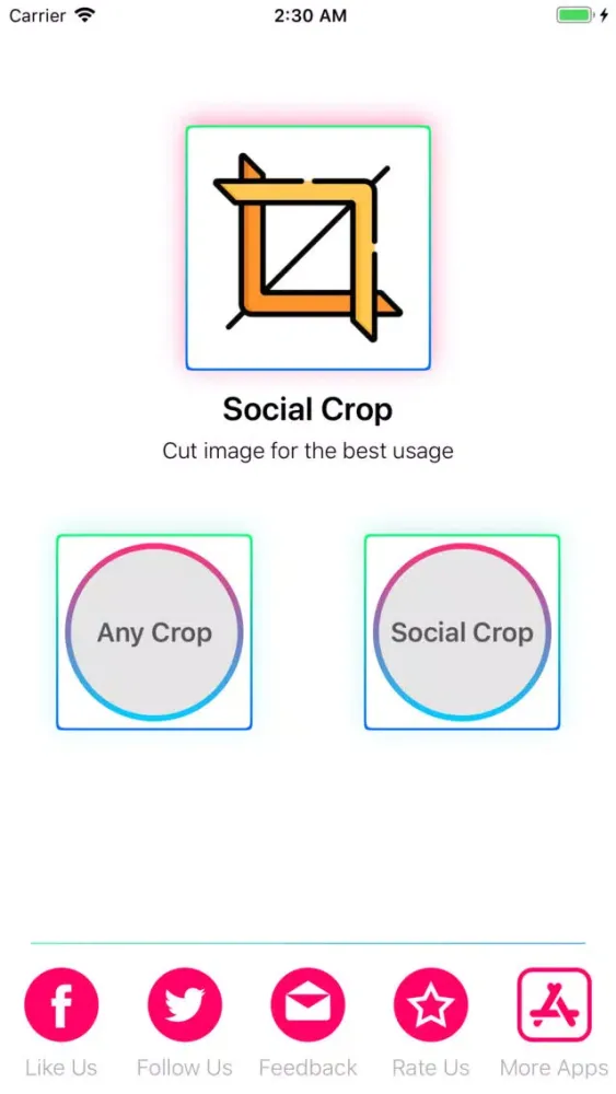 Скриншоты Image Crop Cover Photo resizer
