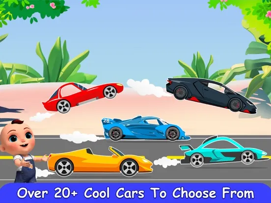 Tangkapan skrin Car games: kids & toddlers 2+ iPad 