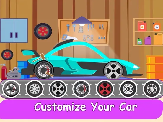 Tangkapan skrin Car games: kids & toddlers 2+ iPad 