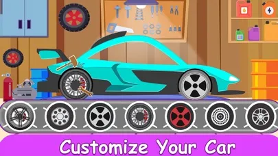 Tangkapan skrin Car games: kids & toddlers 2+