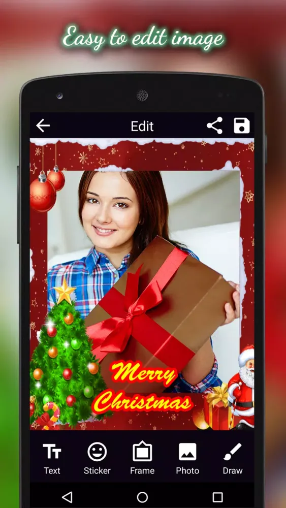 Merry Christmas Photo Frames Screenshots