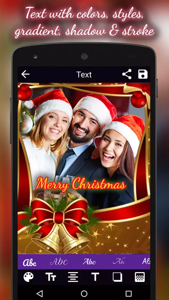 Merry Christmas Photo Frames Screenshots
