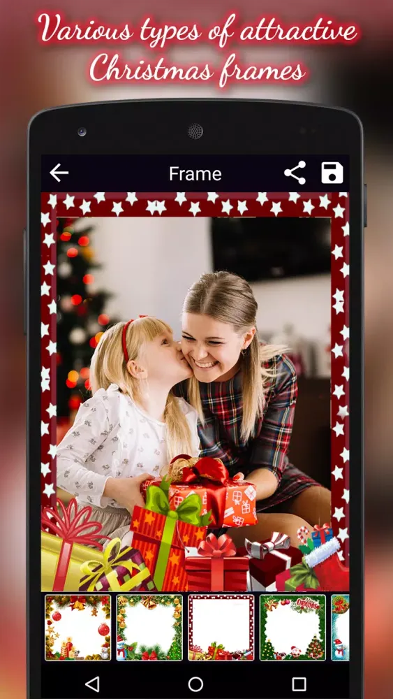 Merry Christmas Photo Frames Screenshots