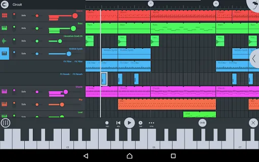 Ảnh chụp màn hình của FL STUDIO MOBILE