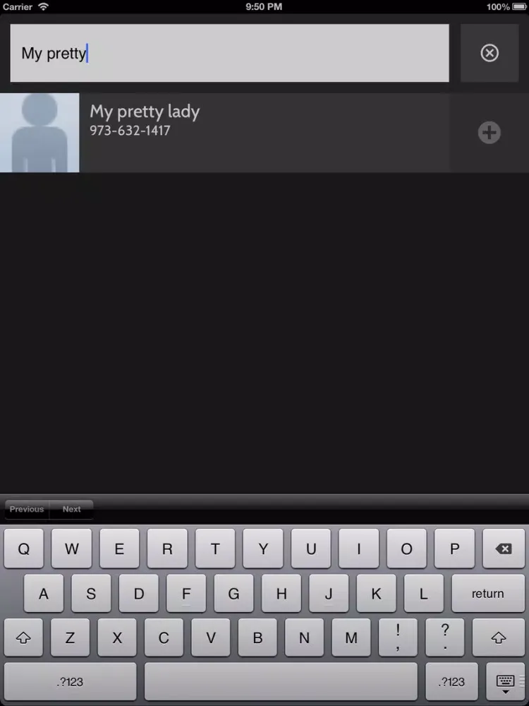 ภาพหน้าจอของ Image Link iPad 