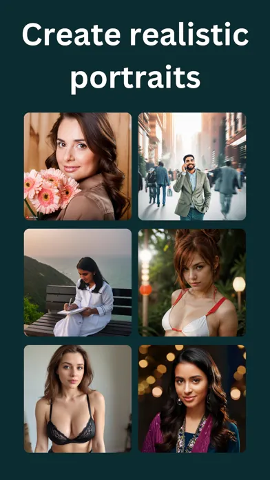 ภาพหน้าจอของ Imagen: AI Art Generator