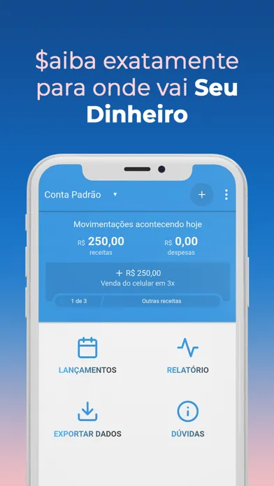 Controle Financeiro Pessoal سکرین شاٹس
