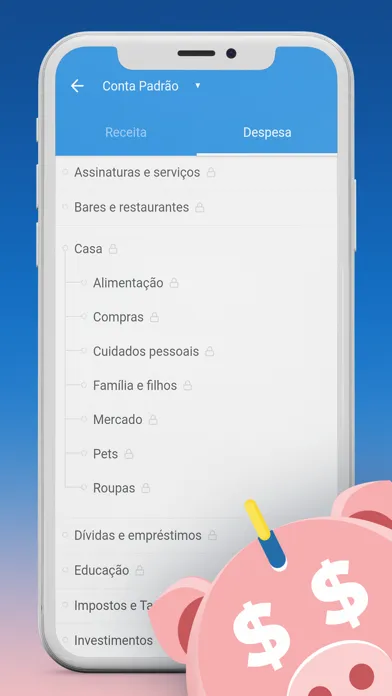 Controle Financeiro Pessoal سکرین شاٹس