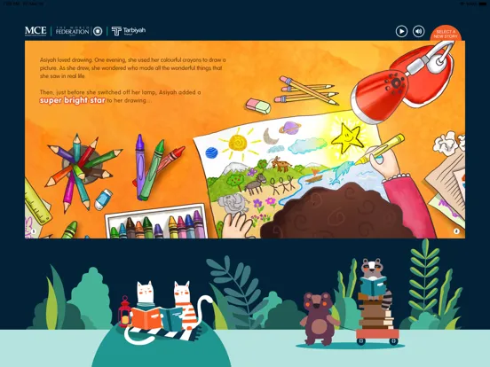 Tarbiyah Storytime iPad  스크린샷