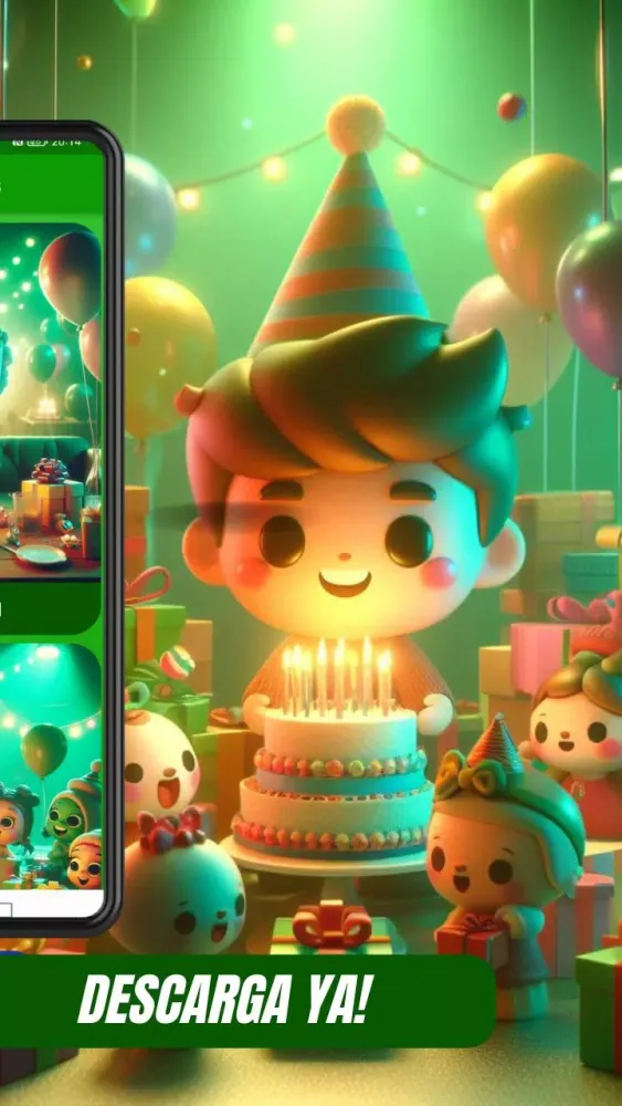 Captures d'écran de Frases Bonitas de Cumpleaños