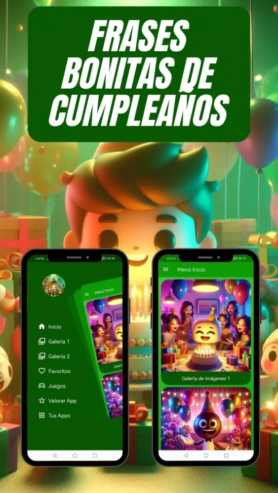 Captures d'écran de Frases Bonitas de Cumpleaños