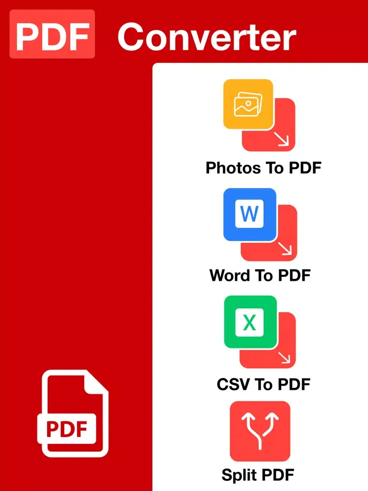 Captures d'écran de Photos To PDF: JPEG Converter iPad 