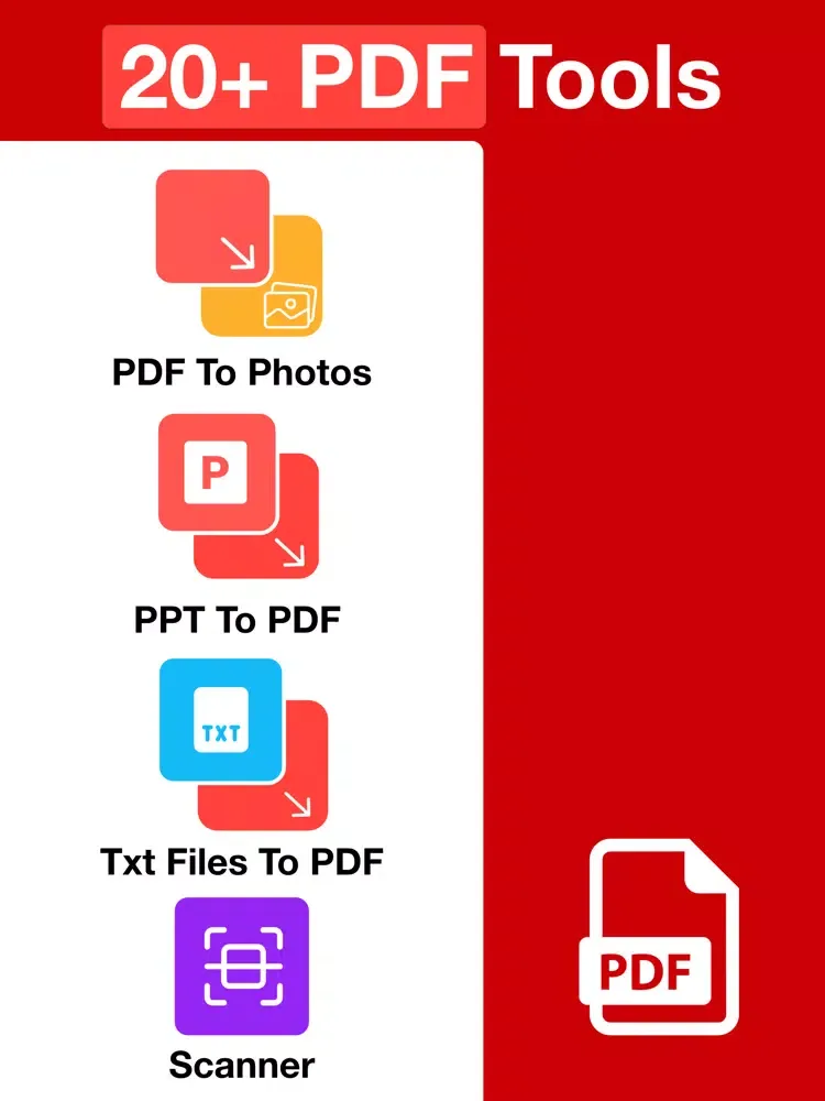 Captures d'écran de Photos To PDF: JPEG Converter iPad 