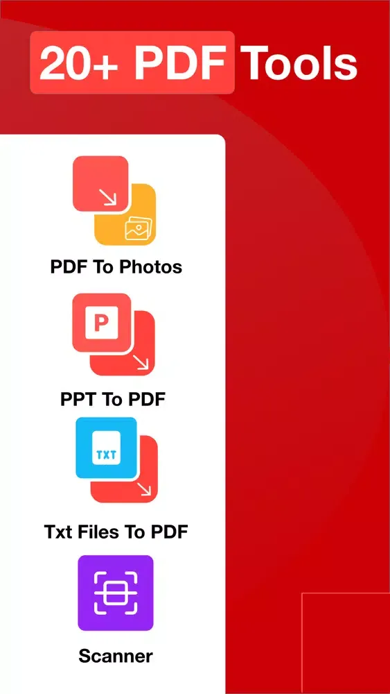 Captures d'écran de Photos To PDF: JPEG Converter