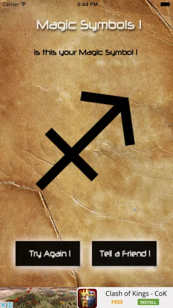 Zrzuty ekranu Magic Symbols