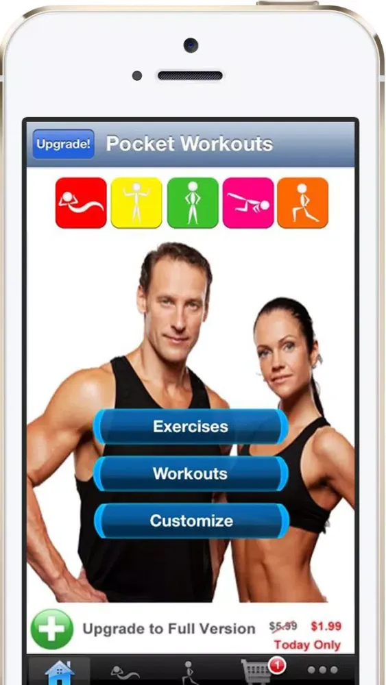 The 6 Pack Trainer free 스크린샷