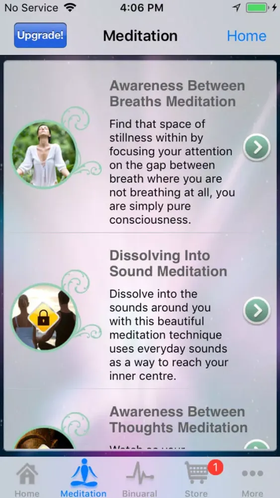 Capturas de tela do Ultimate Relaxation App