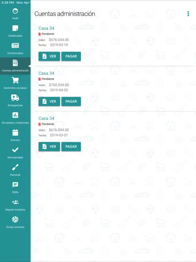 Скриншоты Mi Propiedad iPad 