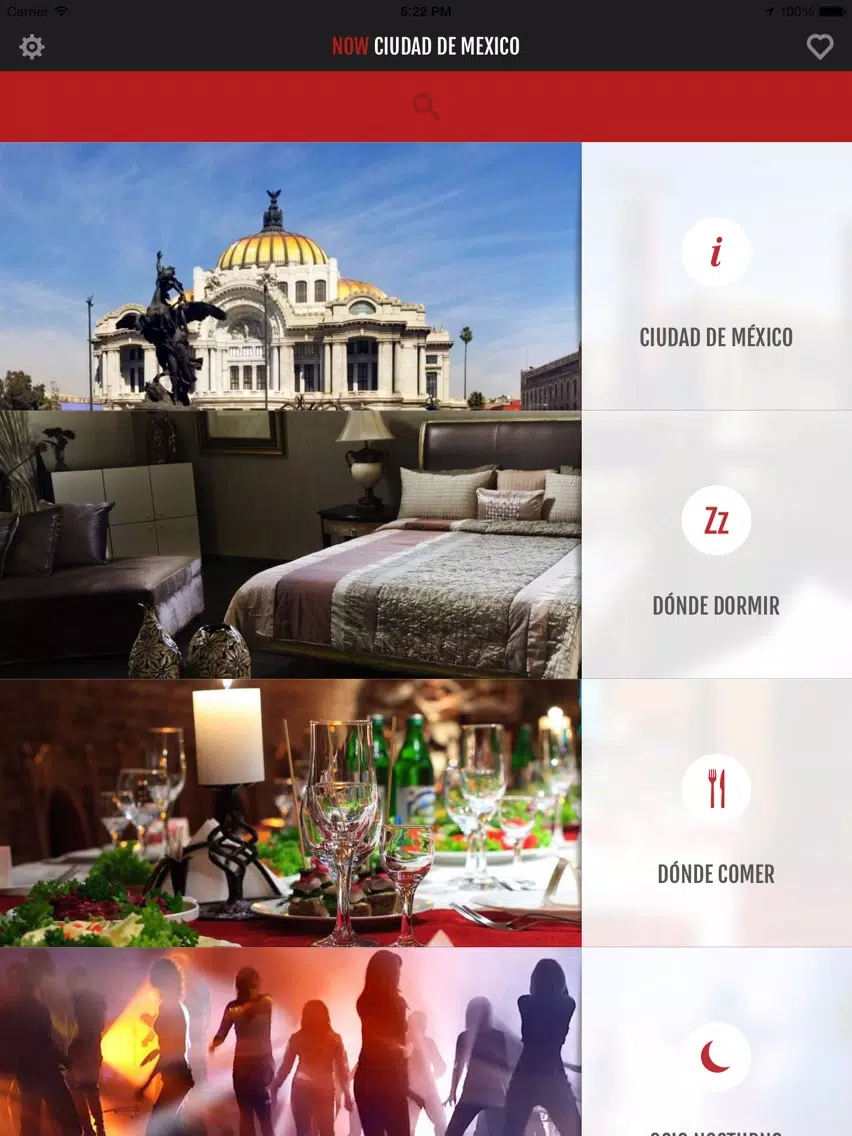 Screenshot di Now Ciudad de Mexico - Mexico DF guide, agenda, events iPad 