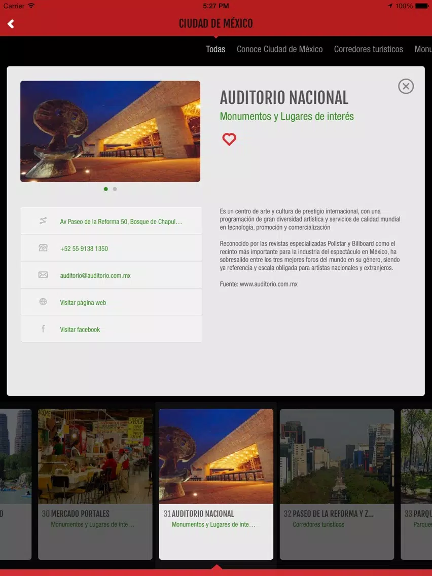 Screenshot di Now Ciudad de Mexico - Mexico DF guide, agenda, events iPad 