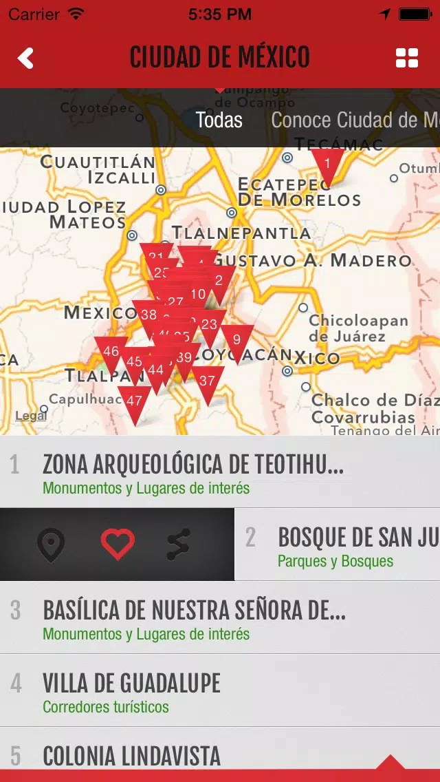 Screenshot di Now Ciudad de Mexico - Mexico DF guide, agenda, events