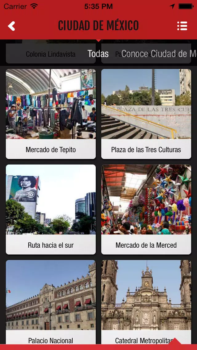 Screenshot di Now Ciudad de Mexico - Mexico DF guide, agenda, events