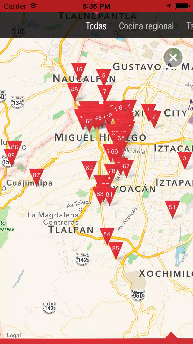 Screenshot di Now Ciudad de Mexico - Mexico DF guide, agenda, events