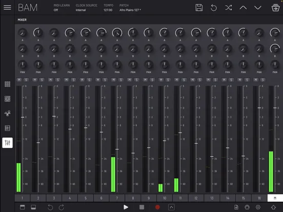 BAM - Beat Maker & Music Maker iPad  स्क्रीनशॉट