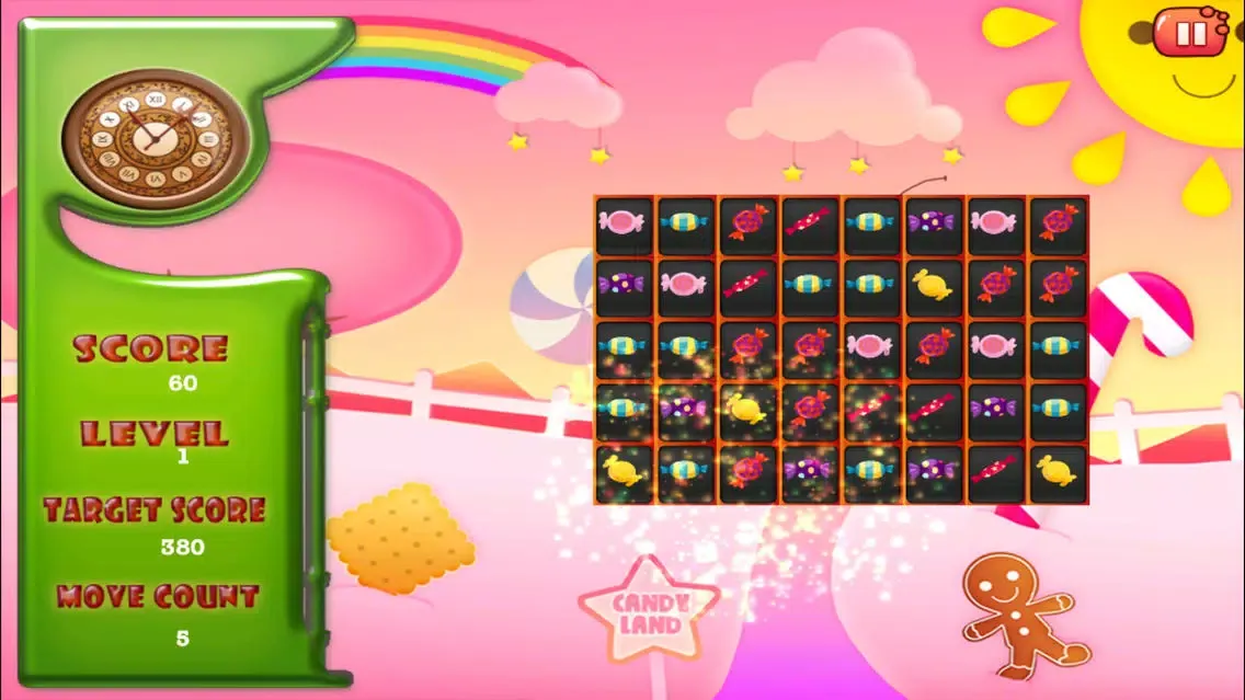 A Candy Witch FREE - Bubble Gum Matching Game Ekran Görüntüleri
