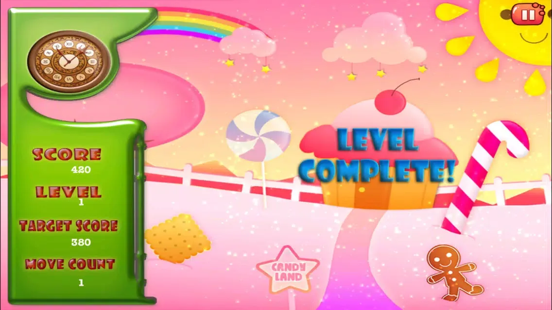 A Candy Witch FREE - Bubble Gum Matching Game Ekran Görüntüleri
