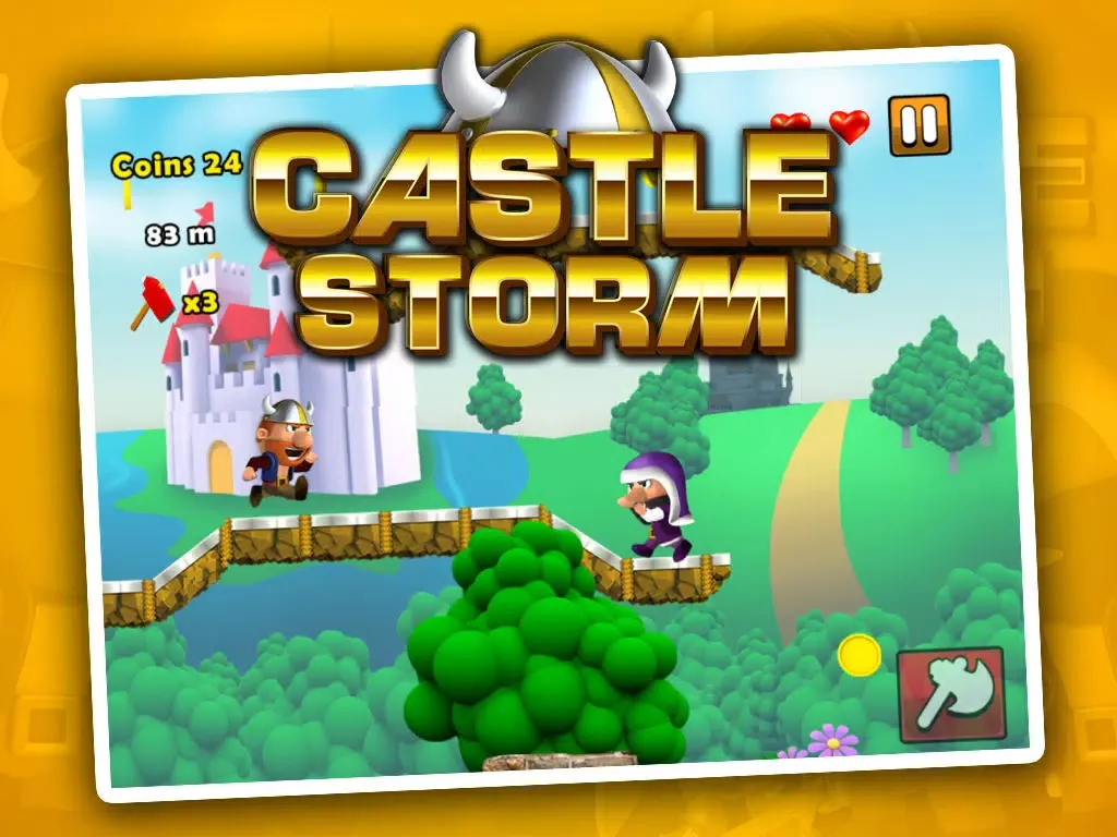 A Castle Assault PRO - Clash on Camelot To Steal The Kings Gold iPad 应用截图