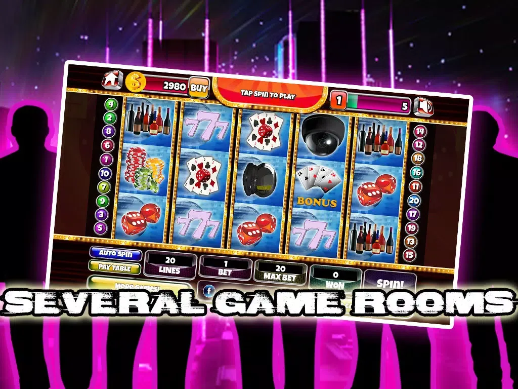 Tangkapan skrin Las Vegas Crime Syndicate Multiline Slots – FREE Mega Million Progressive Slotmachine Casino Game iPad 