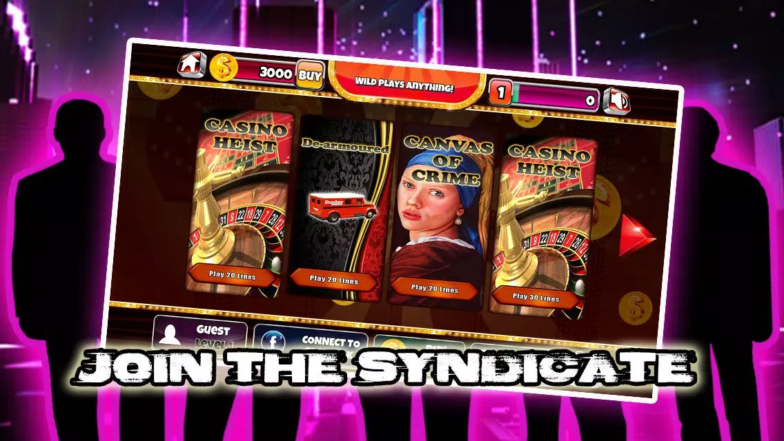 Tangkapan skrin Las Vegas Crime Syndicate Multiline Slots – FREE Mega Million Progressive Slotmachine Casino Game