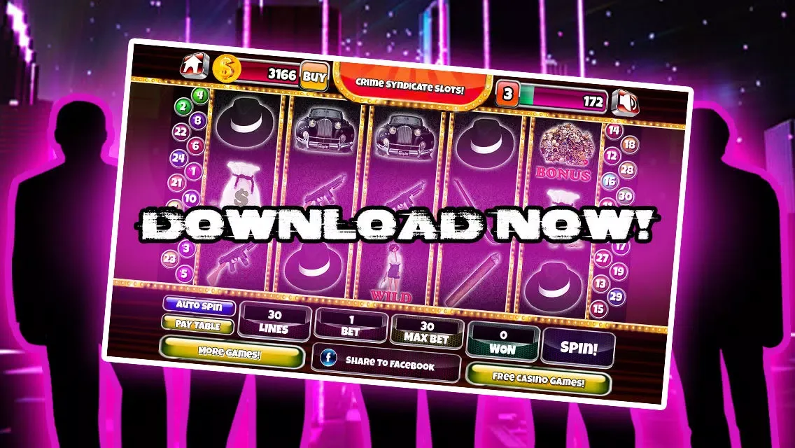 Tangkapan skrin Las Vegas Crime Syndicate Multiline Slots – FREE Mega Million Progressive Slotmachine Casino Game