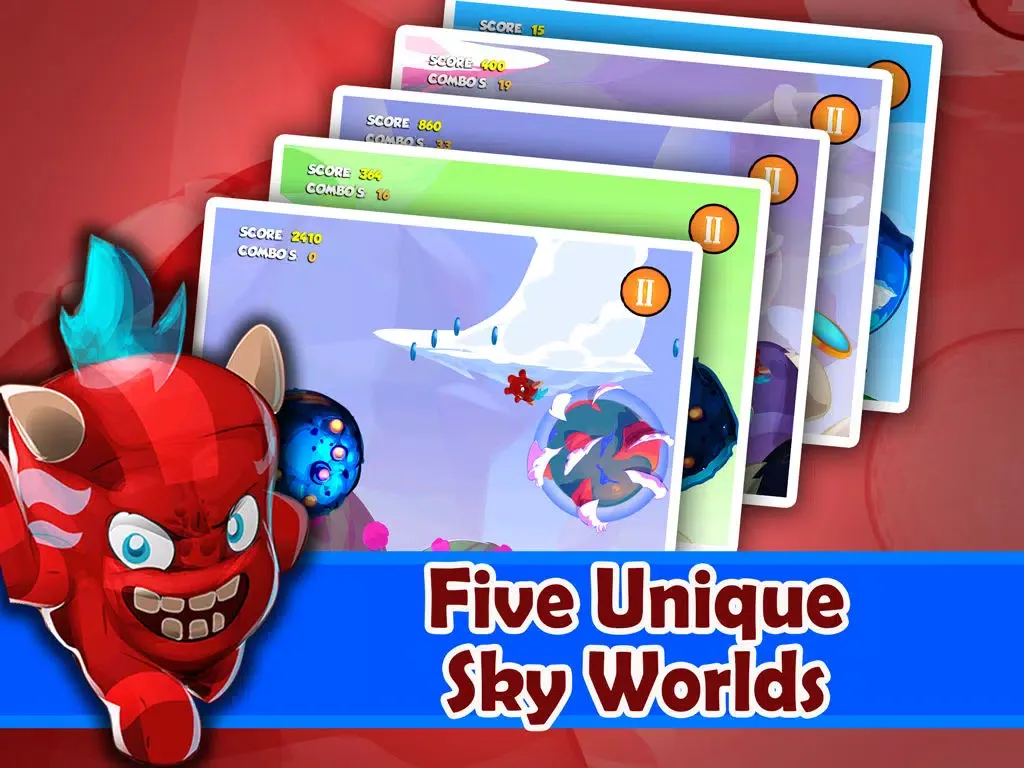 Ảnh chụp màn hình của Royale Devil Rush Jump Saga iPad 