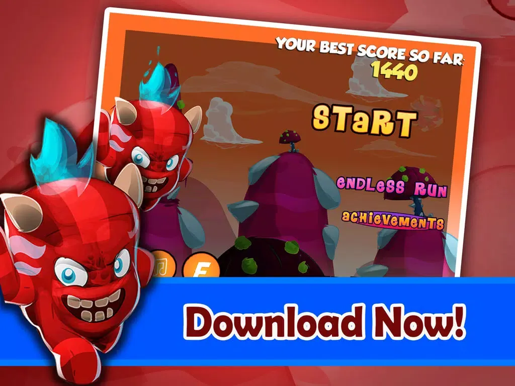Ảnh chụp màn hình của Royale Devil Rush Jump Saga iPad 