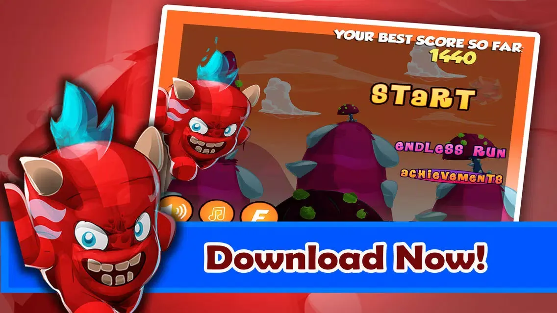 Ảnh chụp màn hình của Royale Devil Rush Jump Saga