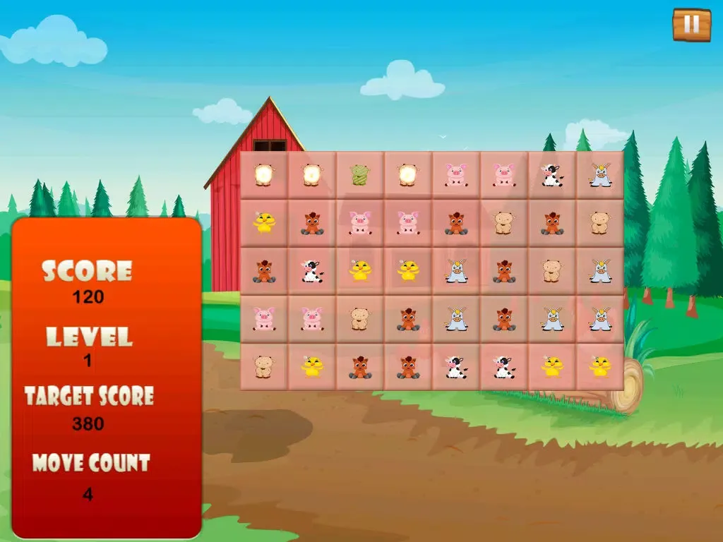 Zrzuty ekranu Farm Animal Rescue - Quick Barn Matching Mania Free iPad 