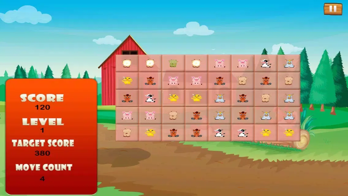 Zrzuty ekranu Farm Animal Rescue - Quick Barn Matching Mania Free