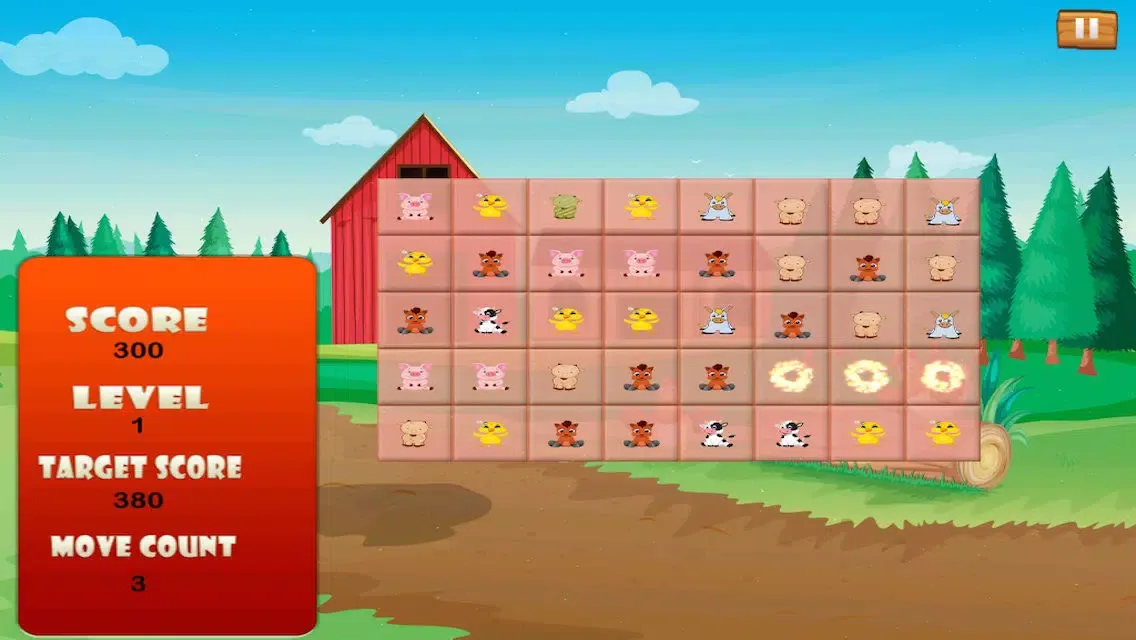 Zrzuty ekranu Farm Animal Rescue - Quick Barn Matching Mania Free