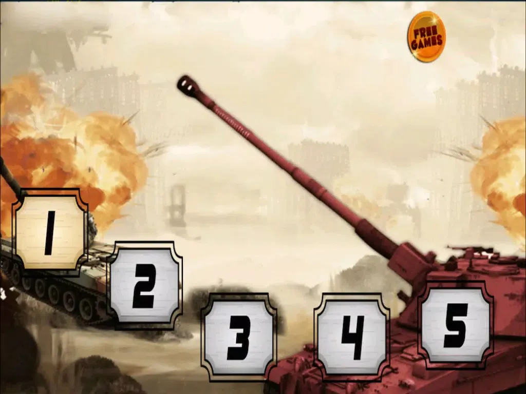 Armoured Tank Game Free - War Conflict Strategy Blitz iPad  Screenshots