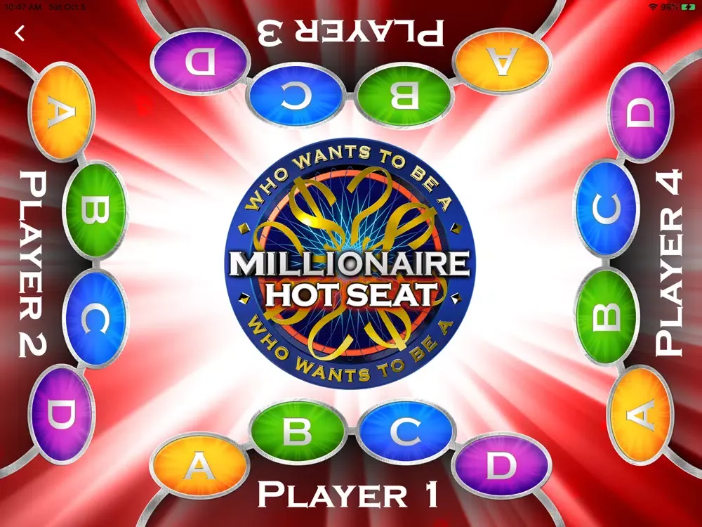 Zrzuty ekranu Millionaire Fastest Finger iPad 