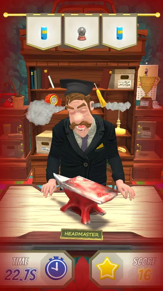 Tangkapan skrin Mister Headmaster