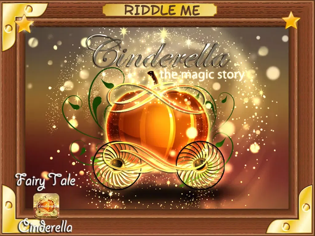 Tangkapan skrin RiddleMe Cinderella - Imagination Stairs - Clockwise rotation puzzle game iPad 